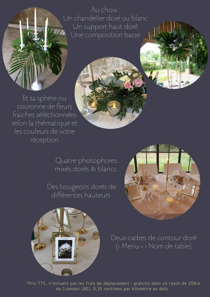 Déco de tables